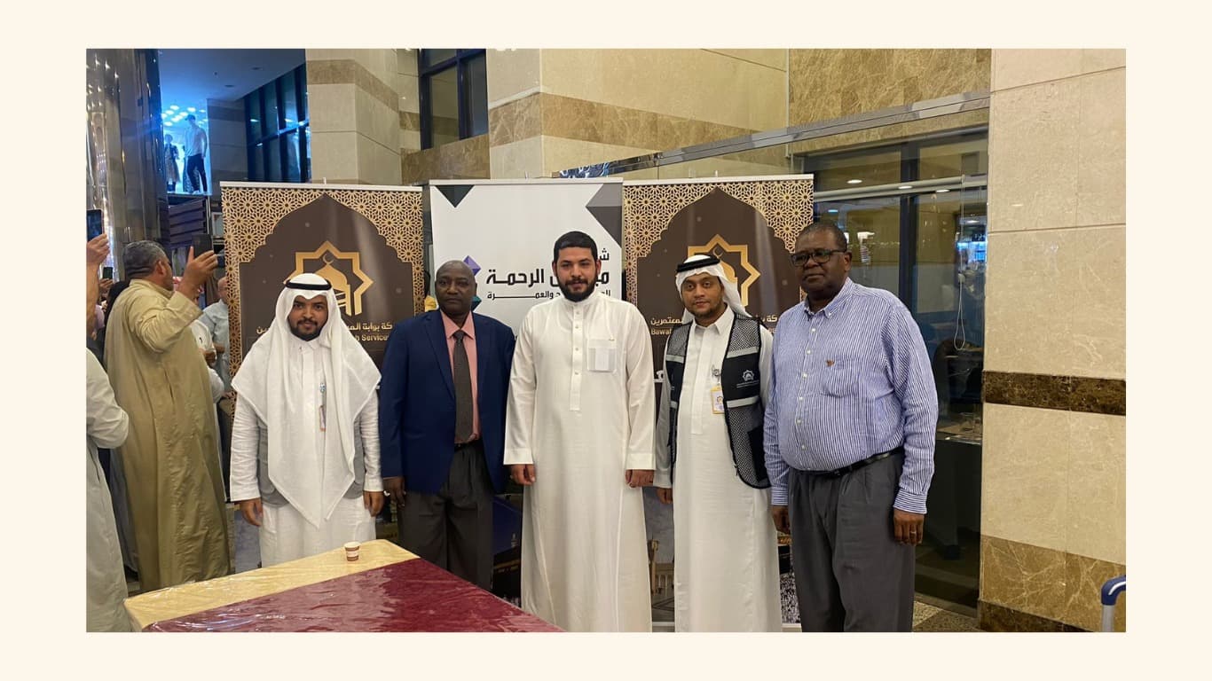 استقبالنا المميّز للمعتمرين